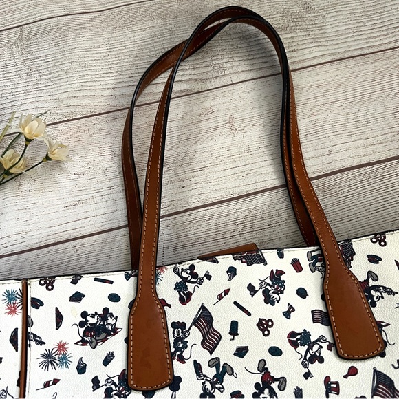 Dooney & Bourke Disney Mickey & Minnie Americana 20 Tote Bag - Picture 2 of 16